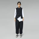 COTTON BLEND TWEED VEST