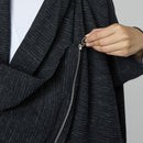 MÉLANGE JACKET WITH SIDE ZIP
