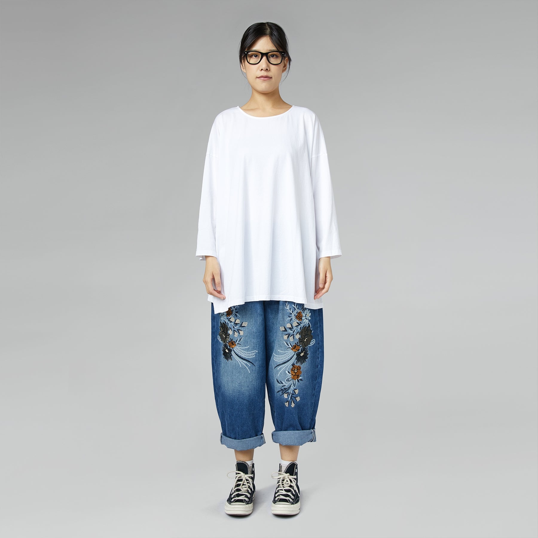 BASIC LOOSE-FITTING JERSEY PINK