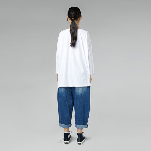 MALLA ANCHA BÁSICA CELESTE