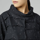 BLOUSE IN DOTTED STRIPED FABRIC