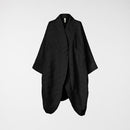 CARDIGAN/KIMONO IN ELABORATE FABRIC BLACK