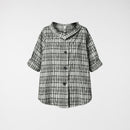COTTON TARTAN SHIRT WHITE
