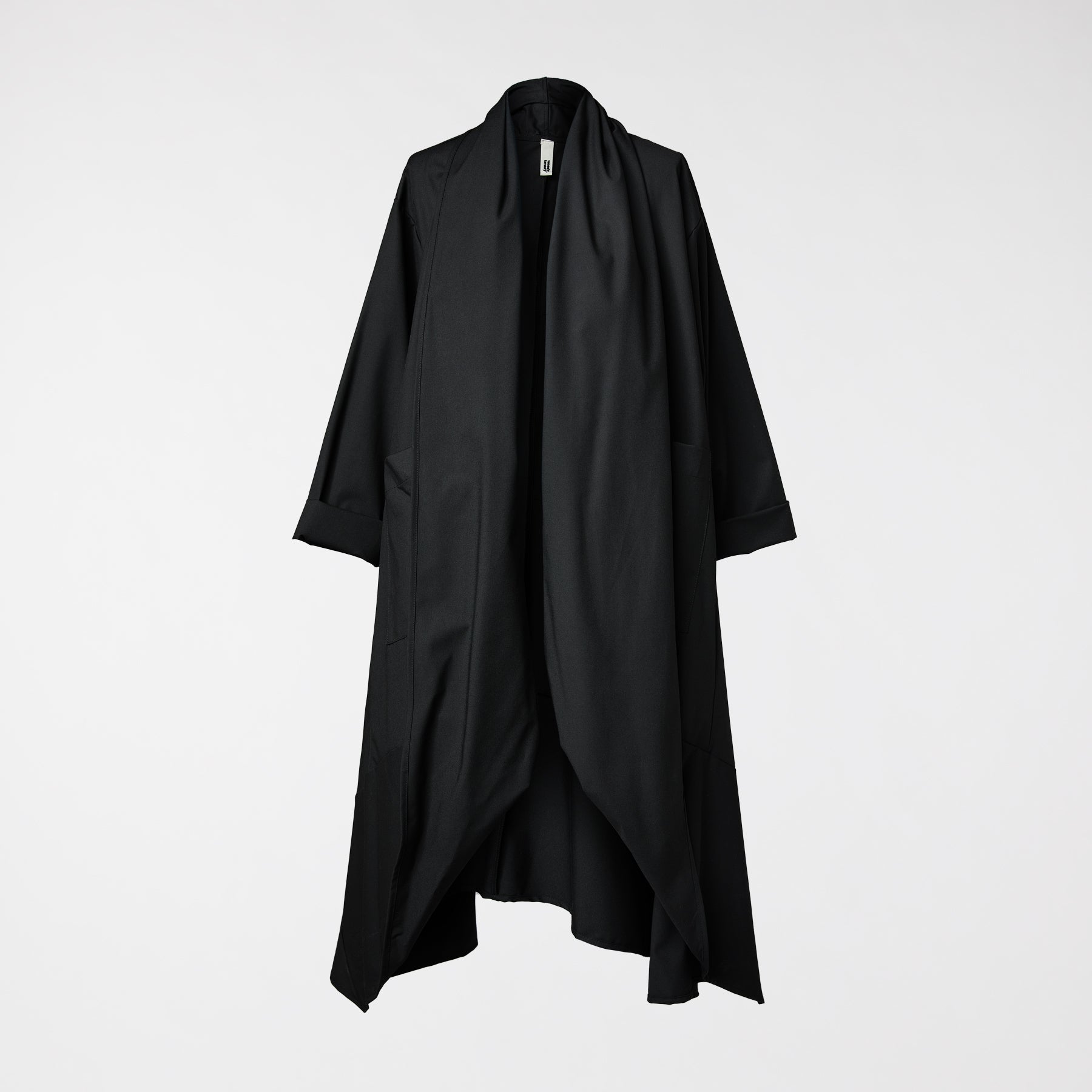 CARDIGAN IN TWILL BLACK