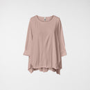 MALLA DE ALGODÓN CON ABERTURAS LATERALES ROSA