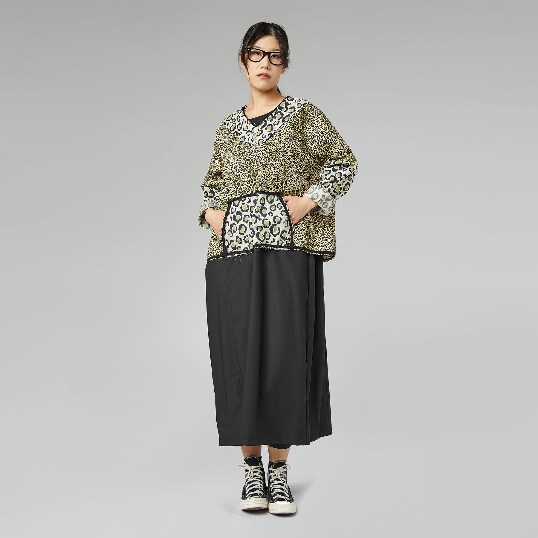 ANIMALIER SPRING BLOUSE