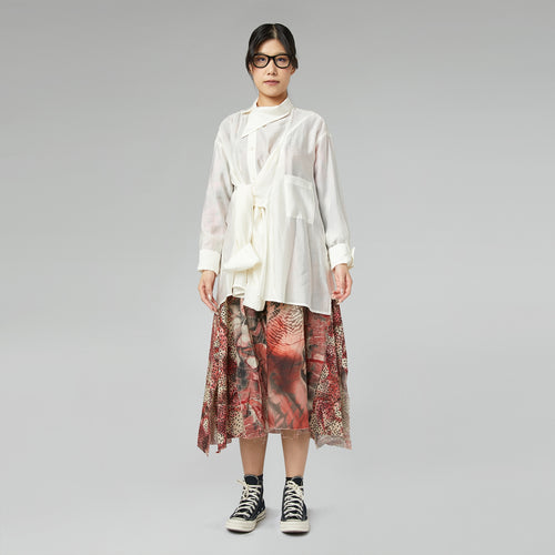 "4 SLEEVE" SHIRT WHITE