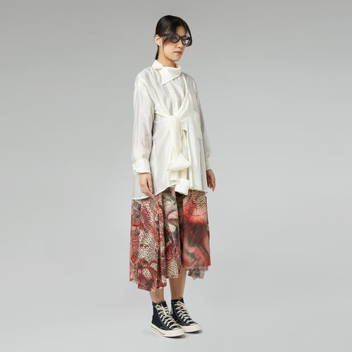 "4 SLEEVE" SHIRT WHITE