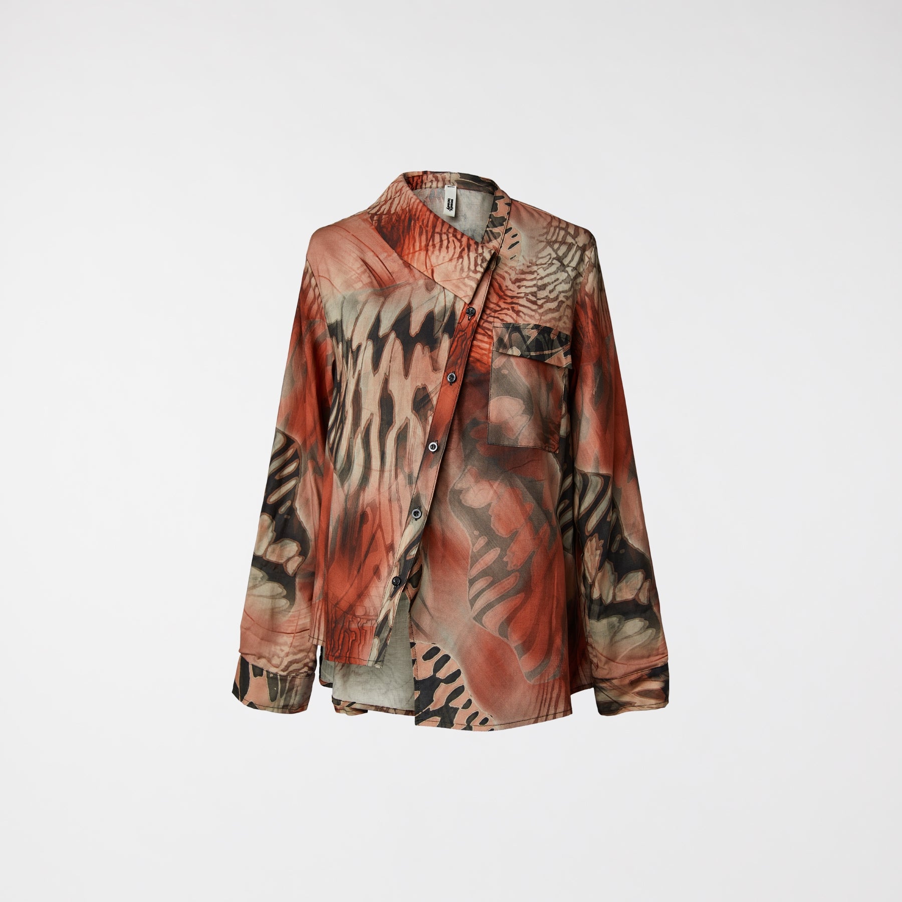 BUTTERFLY PRINT SHIRT