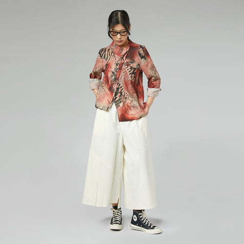 BUTTERFLY PRINT SHIRT