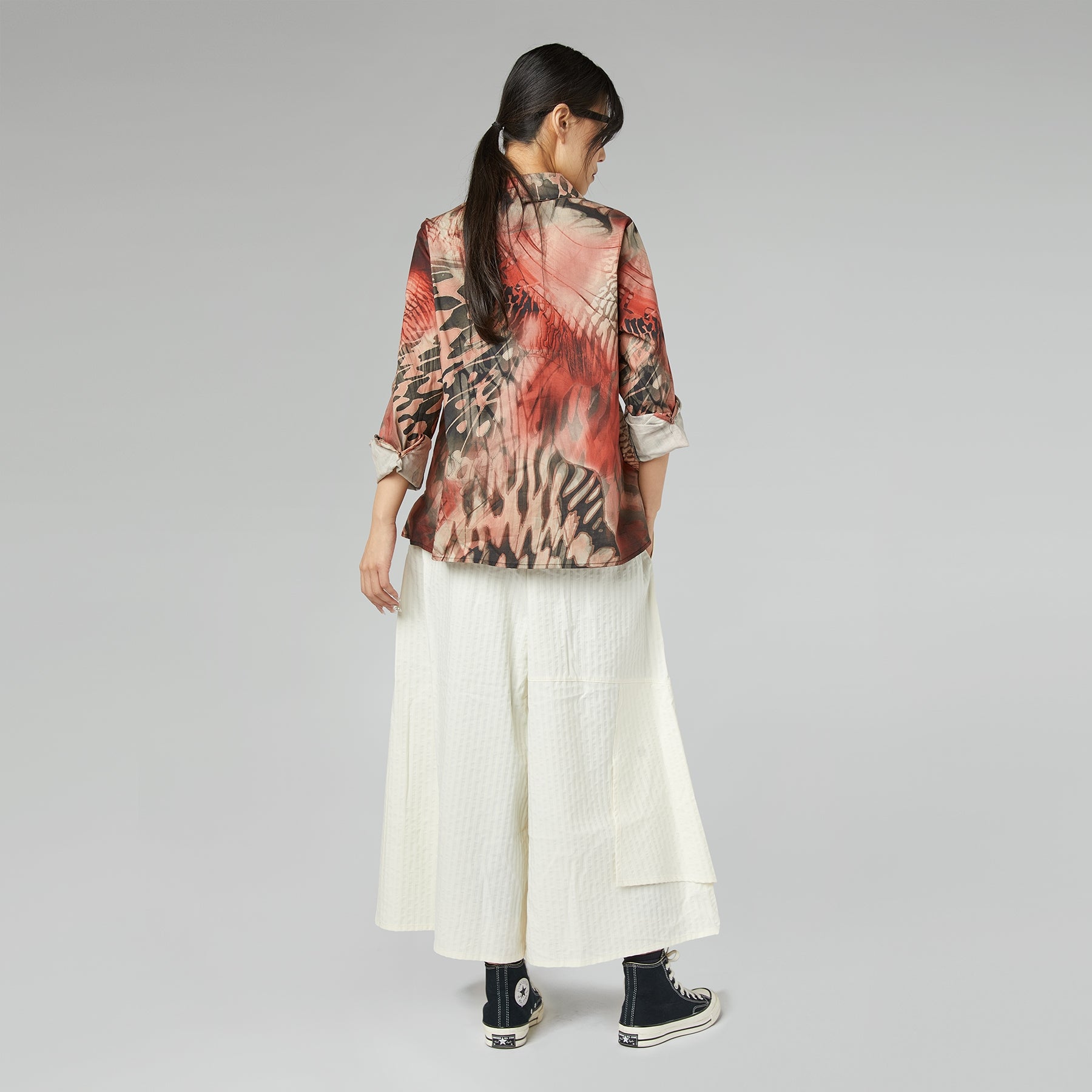 BUTTERFLY PRINT SHIRT