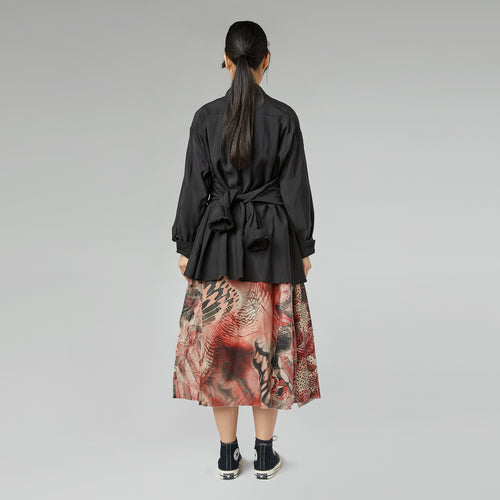 "4 SLEEVE" SHIRT BLACK