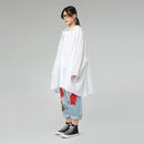 SEMI-TRANSPARENT SHIRT BLACK