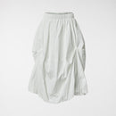 BALLOON SKIRT WHITE