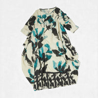 FLOWER DRESS SKY BLUE