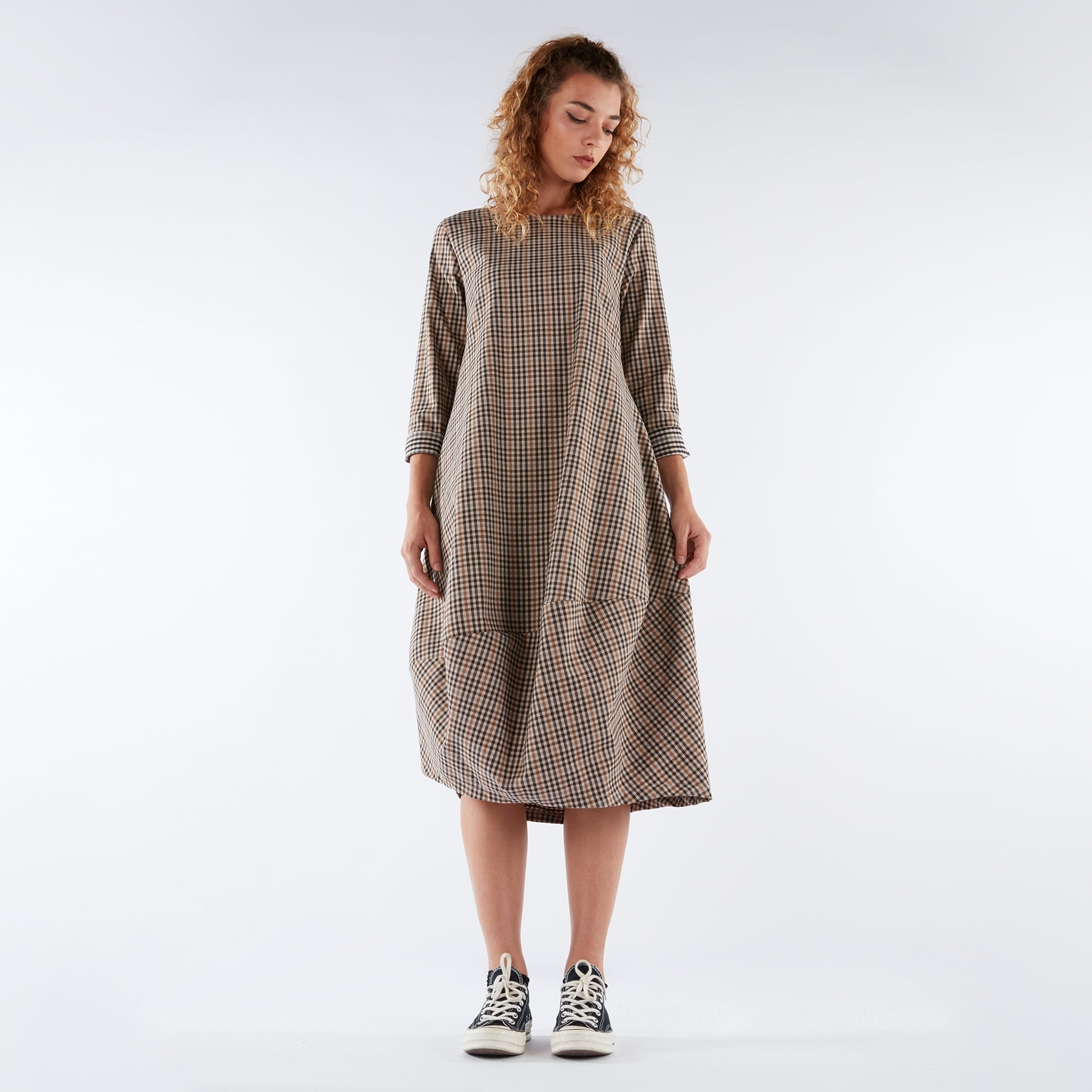 ROBE LONGUE AUX COULEURS D'AUTOMNE