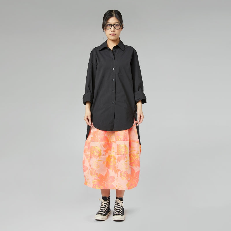 SPÓDNICA KWIATOWA FUKSJA